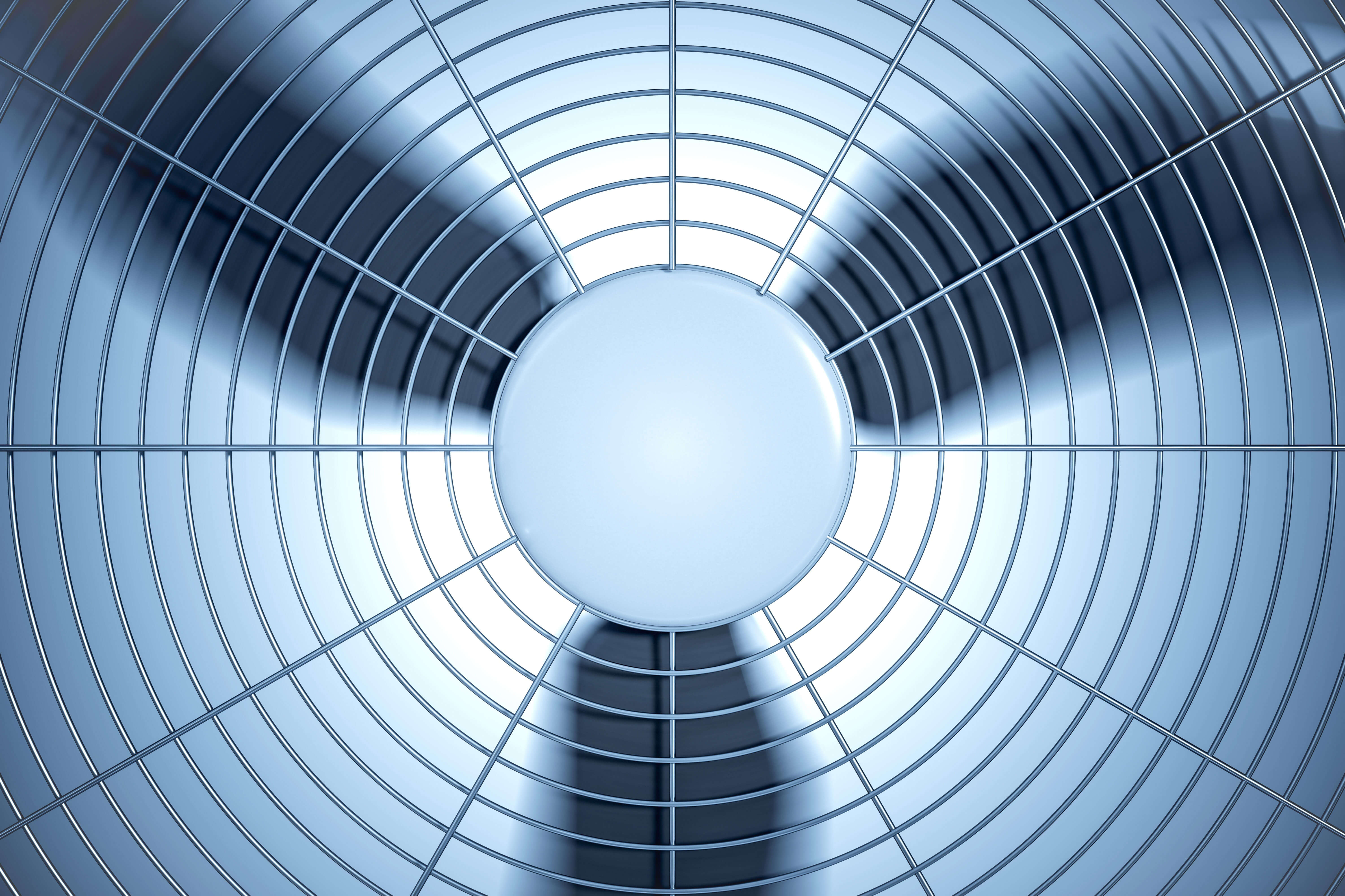 HVAC Contractor Fan Rotating